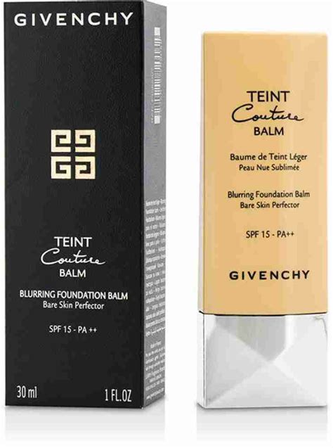 givenchy teint couture balm opinie|teint couture blurring foundation.